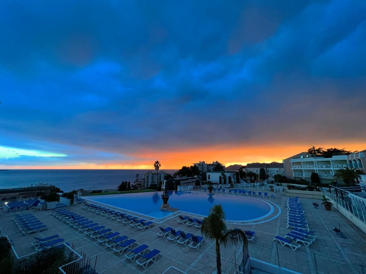 Exceptionnel Sur Cannes Vue Mer Piscine Ngoại thất bức ảnh