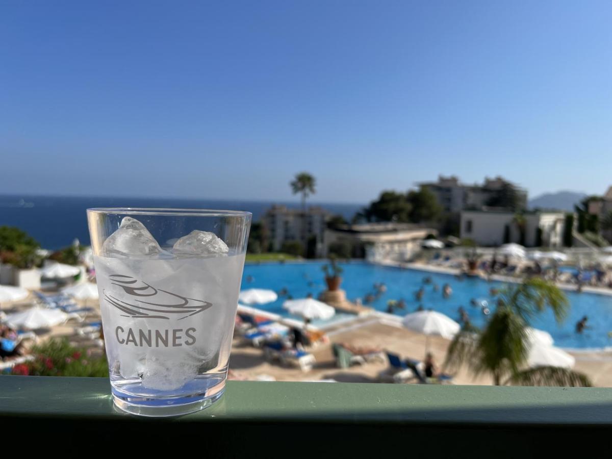 Exceptionnel Sur Cannes Vue Mer Piscine Ngoại thất bức ảnh