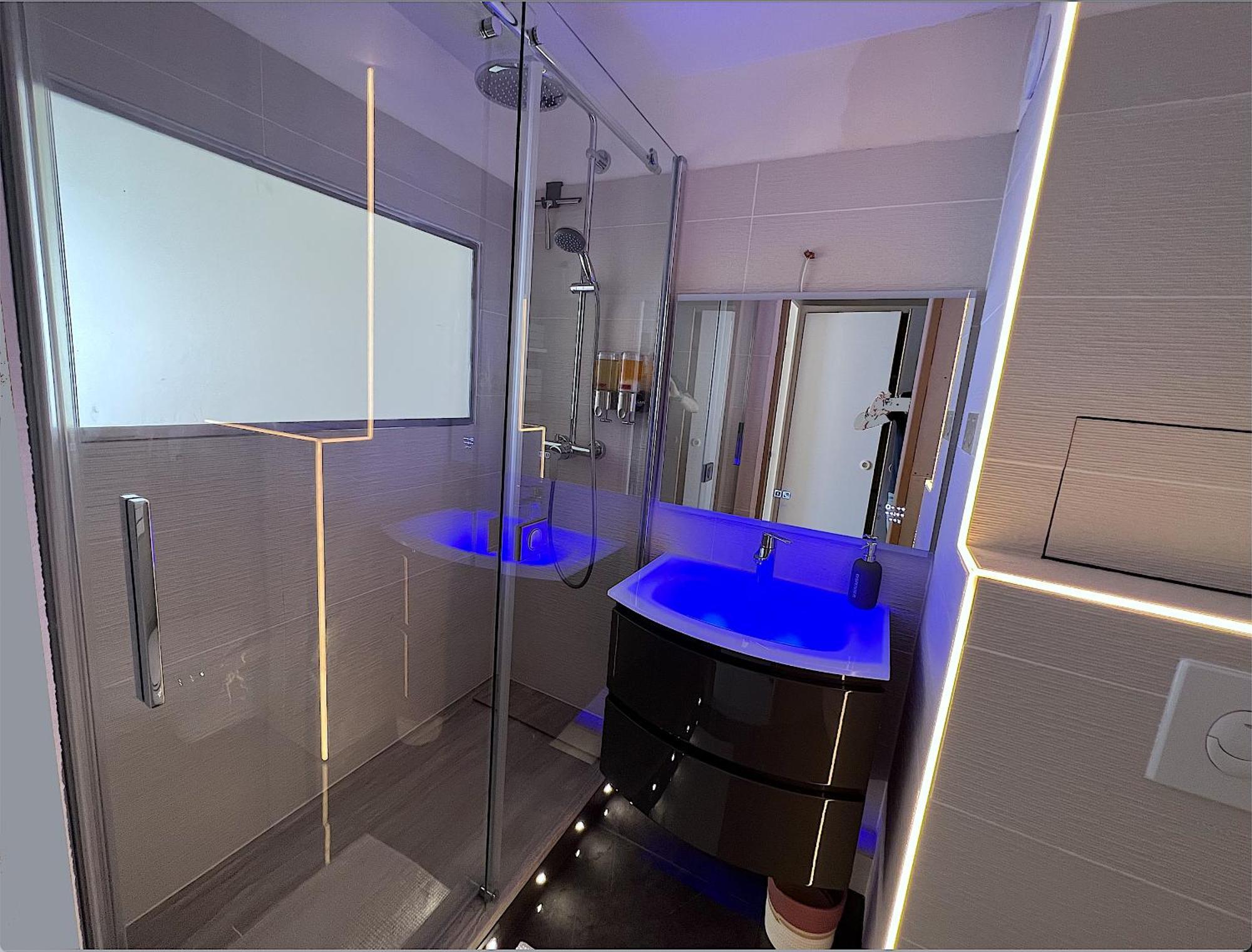 Exceptionnel Sur Cannes Vue Mer Piscine Ngoại thất bức ảnh